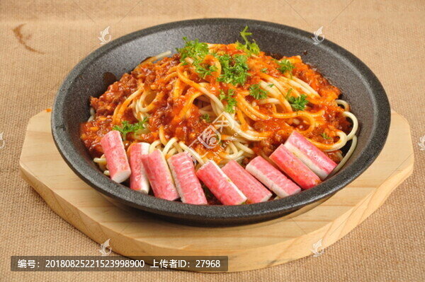 蟹柳意大利面