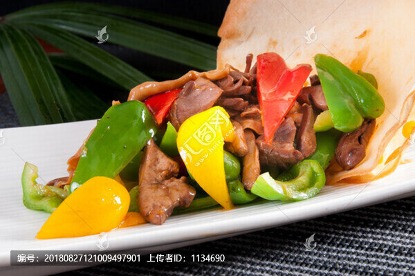 豉椒炒鮮鵝什