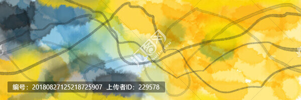 抽象油畫