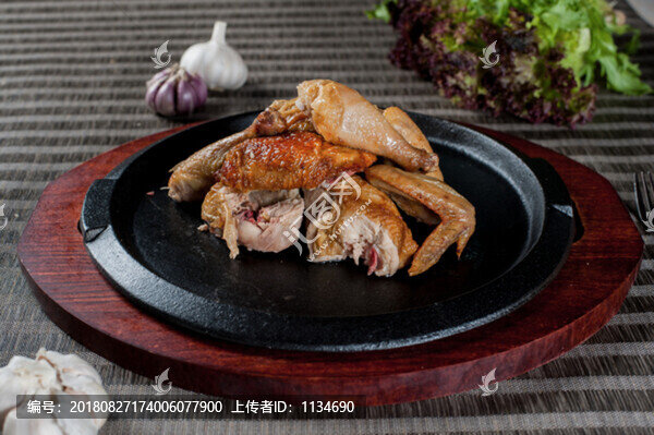 蒜香烤雞燒雞