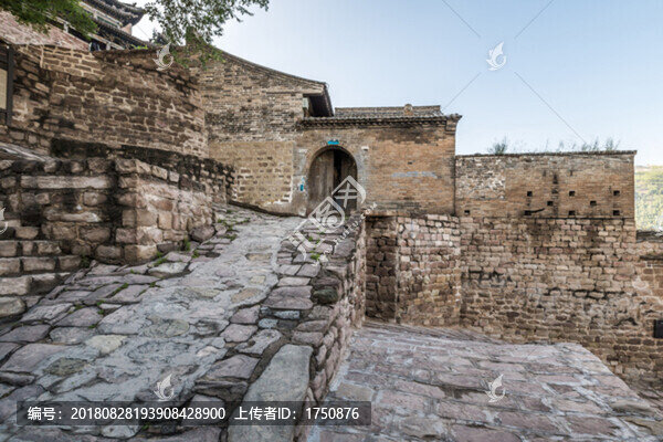 磧口古鎮(zhèn)的石頭建筑