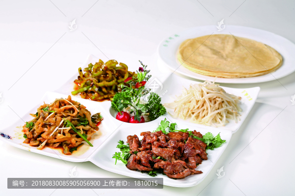 烙饃卷菜