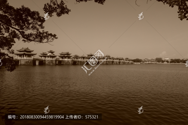 晨霧湘子橋