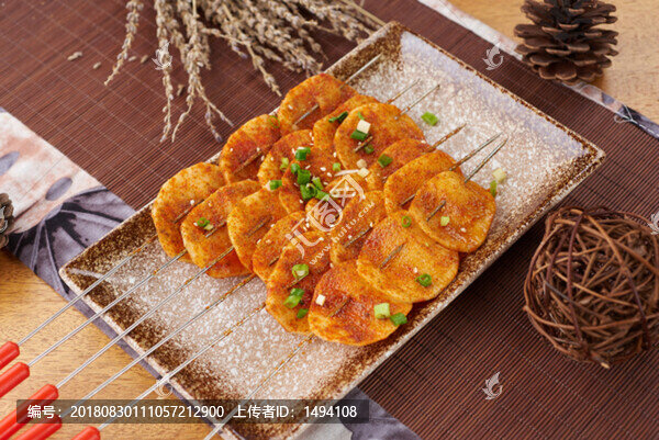 烤土豆片