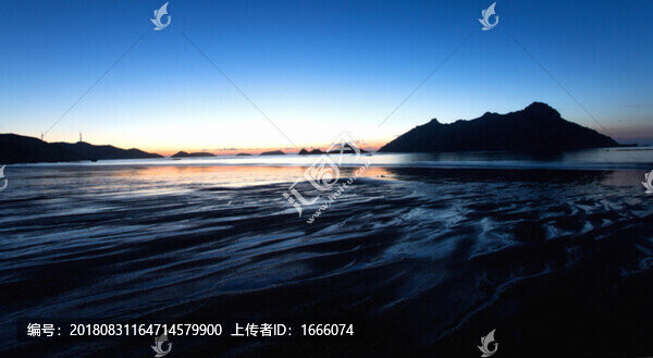 海灘日出