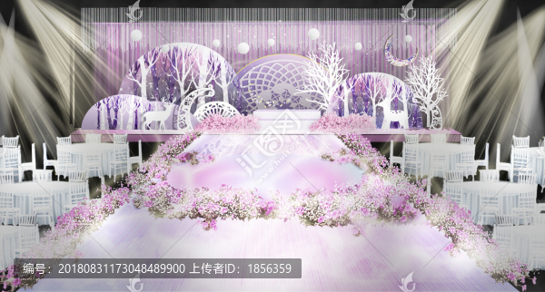 紫色婚禮