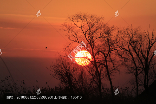 夕陽晚霞