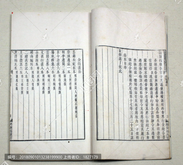 禁毀書目