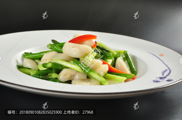 鮮蘆筍炒馬蹄