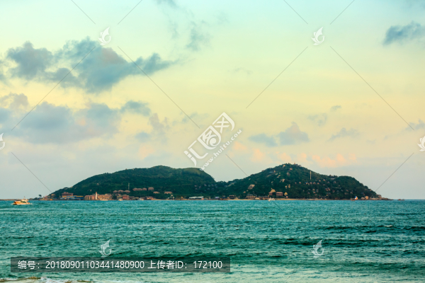 中國海南分界洲島