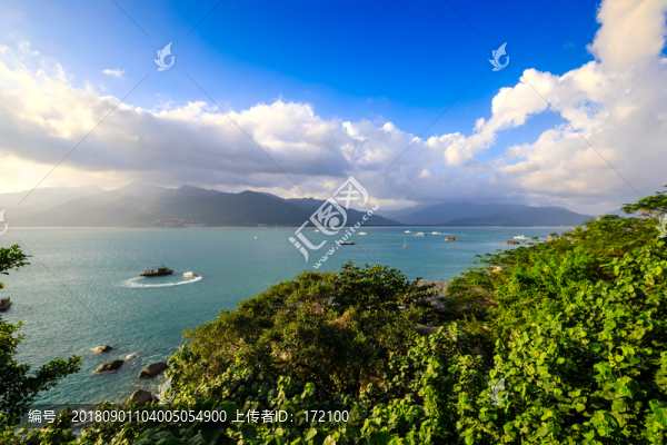 中國海南分界洲島