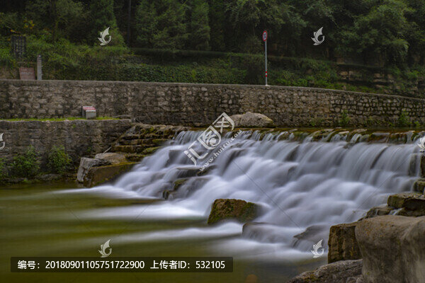 山西壺關(guān)紅豆峽風光