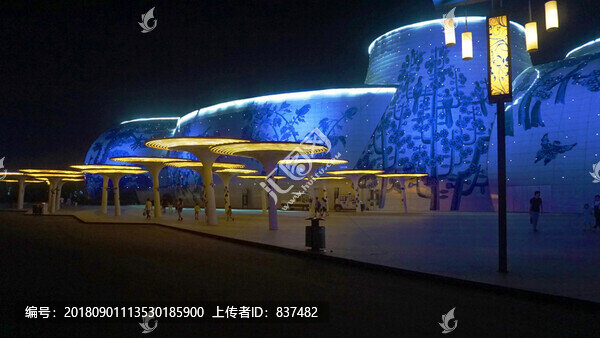 萬(wàn)達(dá)廣場(chǎng)夜景