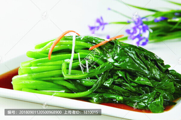 油淋廣東菜心