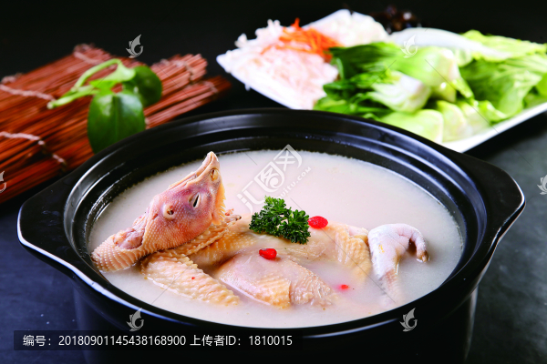 雞湯涮時(shí)蔬