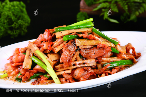 嫩筍炒肉