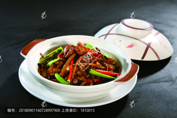 干鍋手撕菇