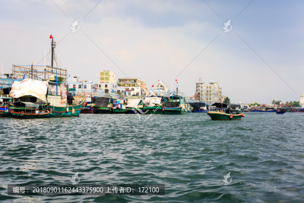 中國(guó)海南南灣猴島漁排