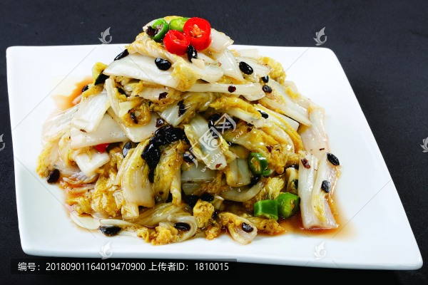 豆豉娃娃菜