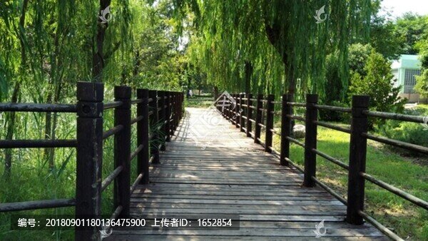 林間棧道