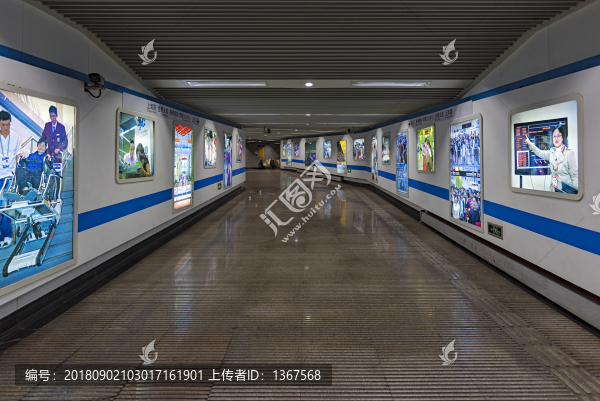 地鐵站通道