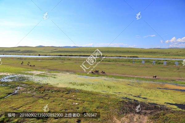 草原騎馬場