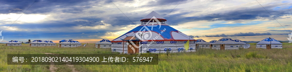草原蒙古包