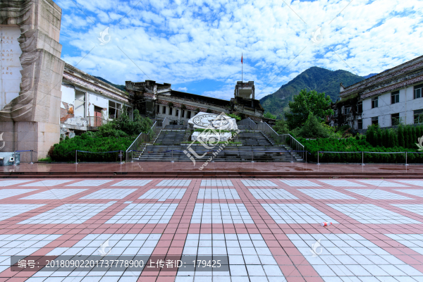 汶川映秀地震遺址