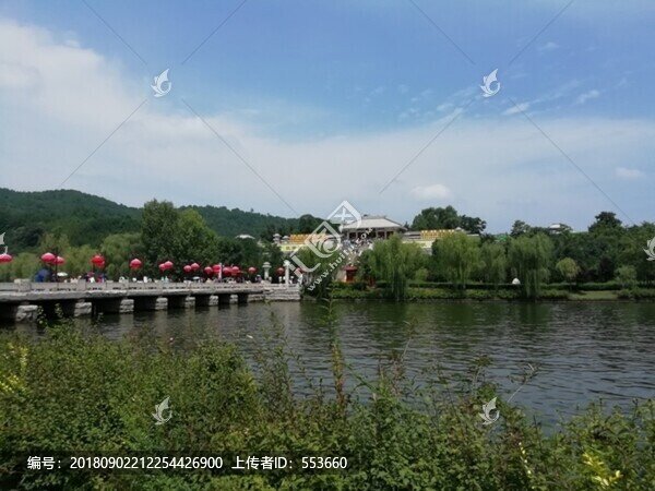 黃帝陵軒轅廟夏景