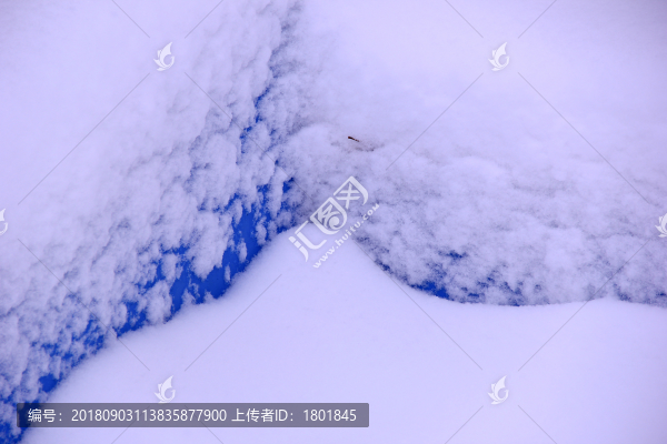 白雪樓梯紋理