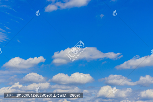 藍(lán)天白云素材