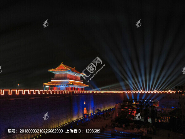 城樓夜景
