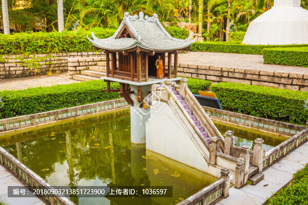 越南獨柱寺模型