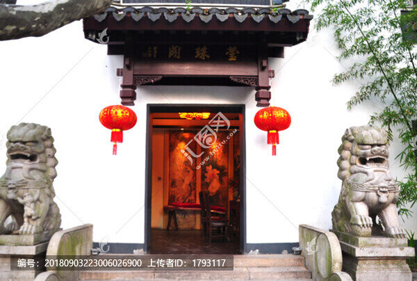 復(fù)古建筑門