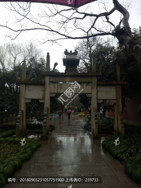 仿古牌坊