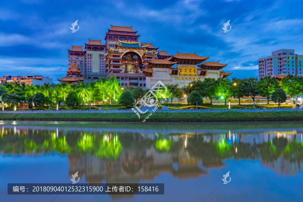 玉林景點云天宮云天文化城