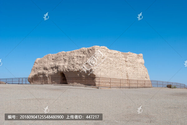 甘肅敦煌玉門關(guān)遺址