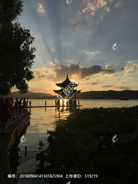 晚霞美景