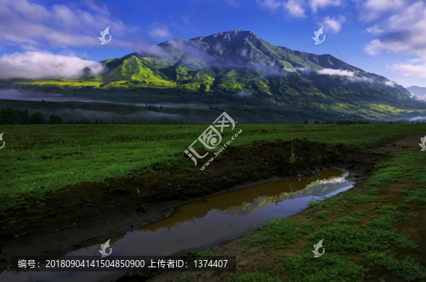 禾木草原風光