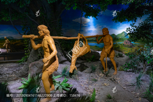 石器時(shí)代原始部落生活場(chǎng)景