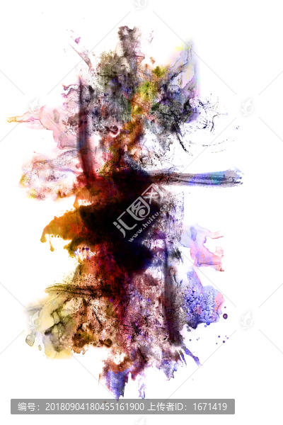 飄逸水墨現(xiàn)代中國風(fēng)抽象裝飾畫