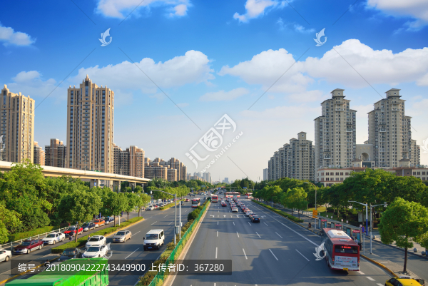 松江大學(xué)城街景