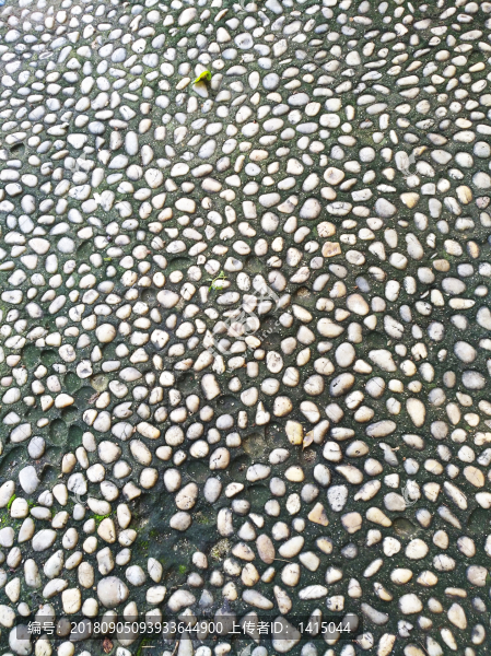 鵝卵石地面