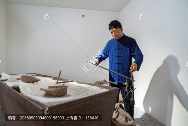 老店鋪米鋪蠟像