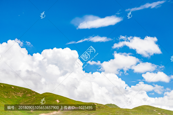 藍(lán)天白云