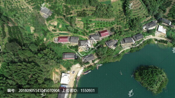 航拍農(nóng)村