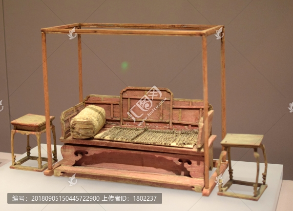 朱漆家具模型