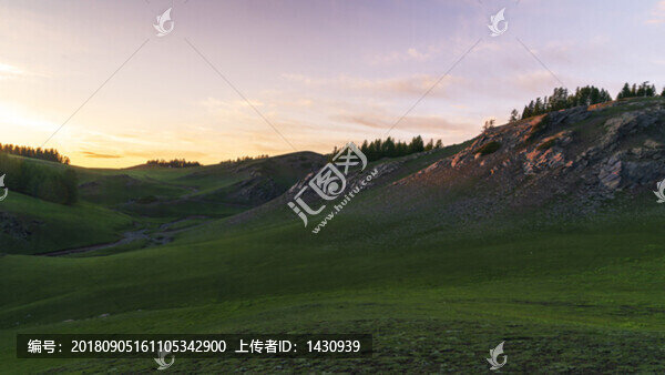 巴里坤八個鹿溝