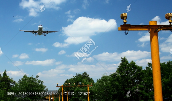 飛機降落