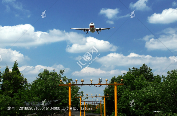 飛機降落